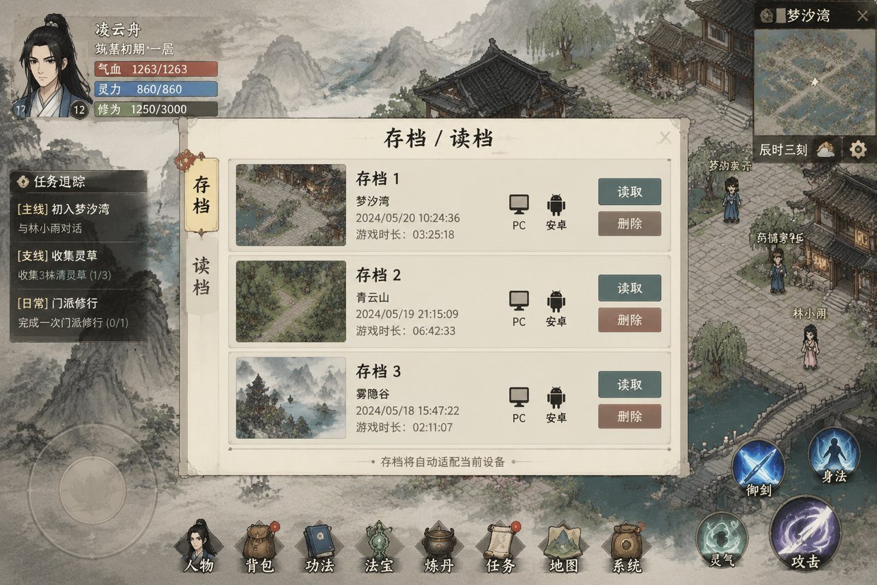 谪仙索欢录 角色路线 资料图 5